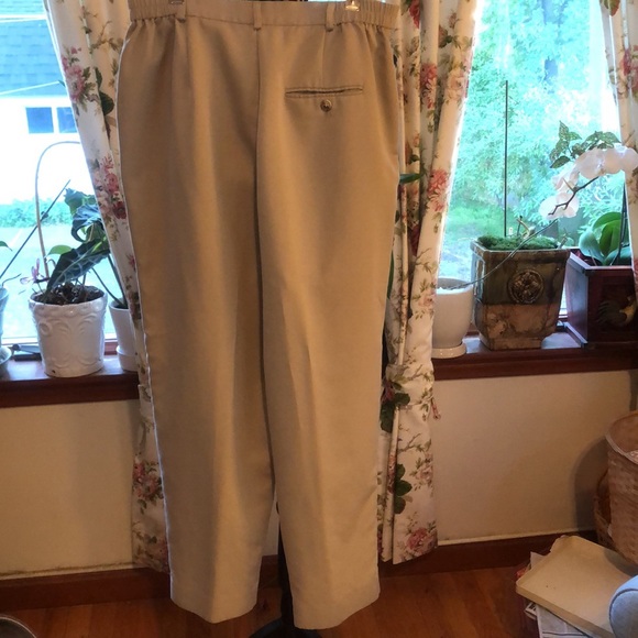 Talbots Petit Cool and Comfortable Khaki Slacks - Picture 2 of 9